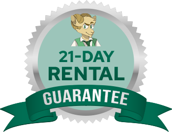 21 day rental guarantee